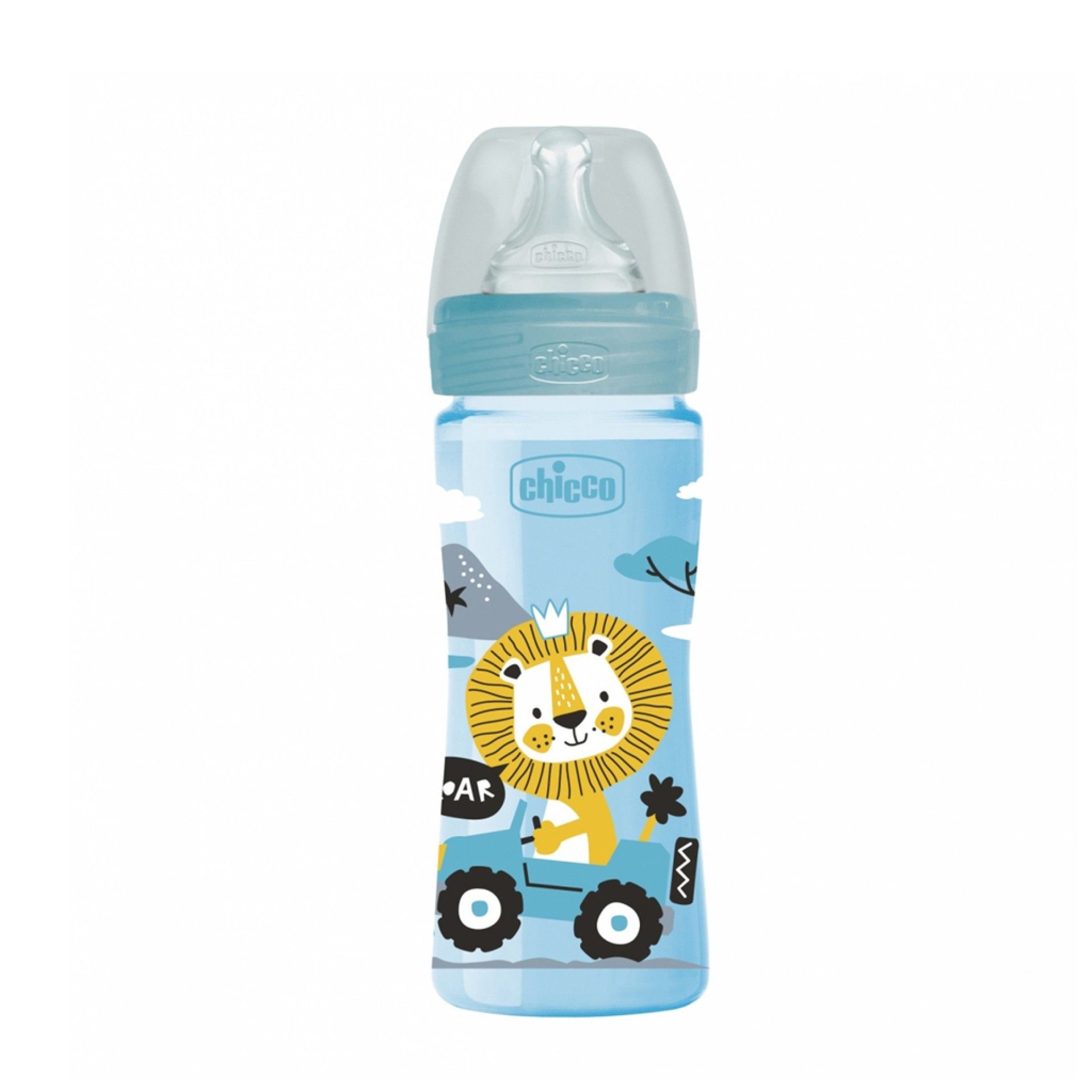 Chicco Biberão Well Being Fluxo Médio Azul 2m+