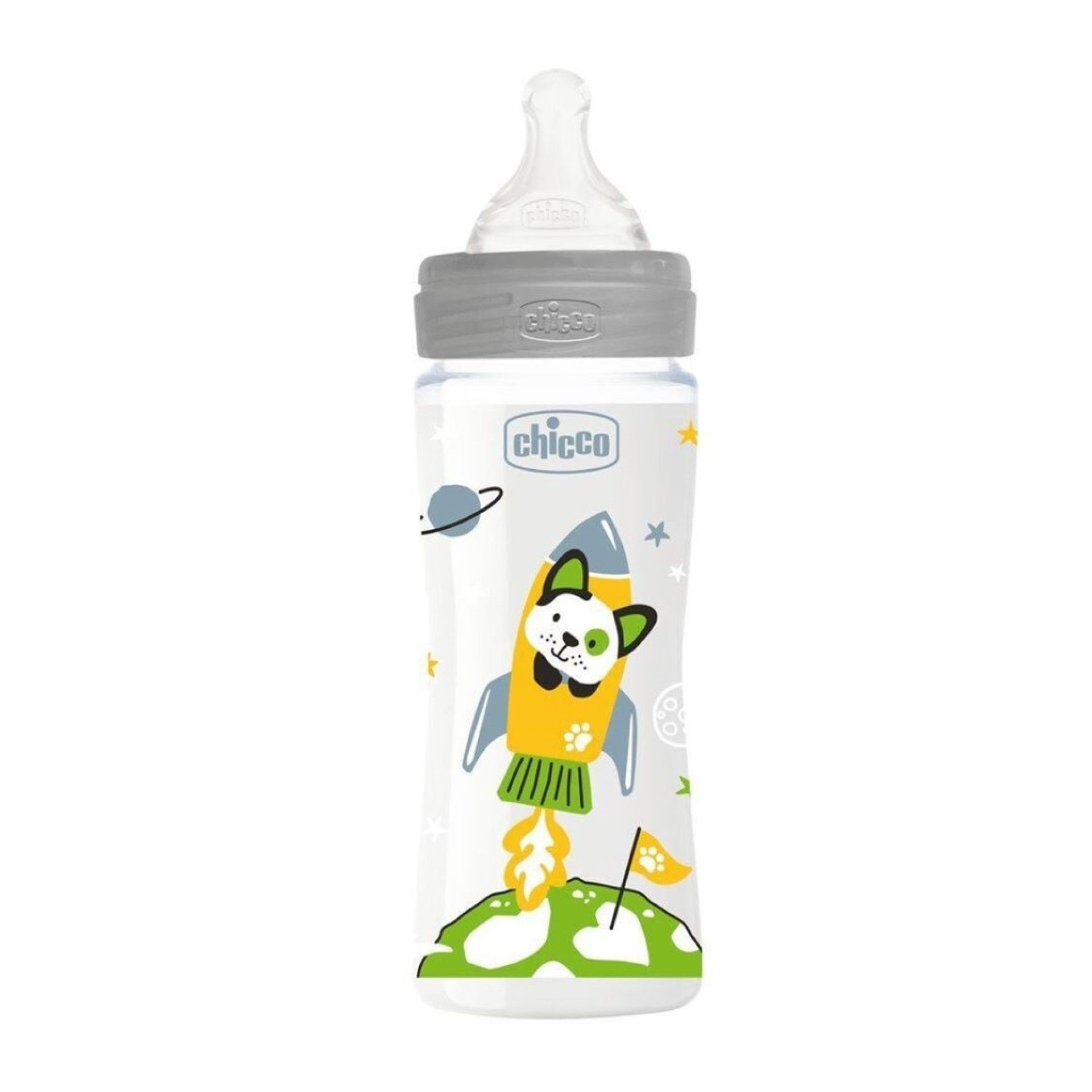 Chicco Biberão Well Being Neutro 4m+