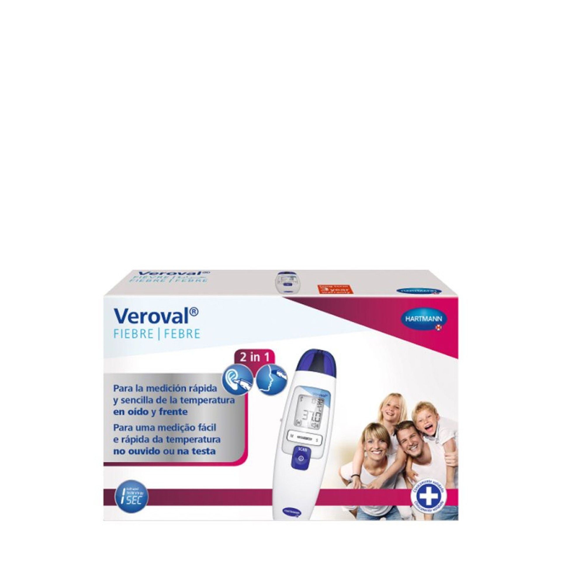 Veroval® Termómetro de Infravermelhos 2 em 1