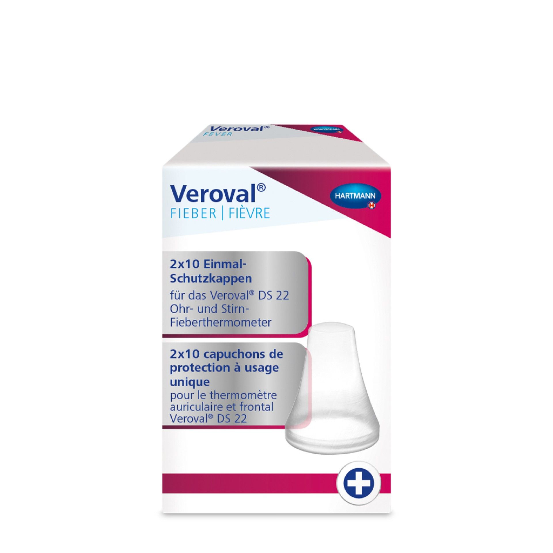 Veroval® PC 22 Capas de proteção para medição no ouvido
