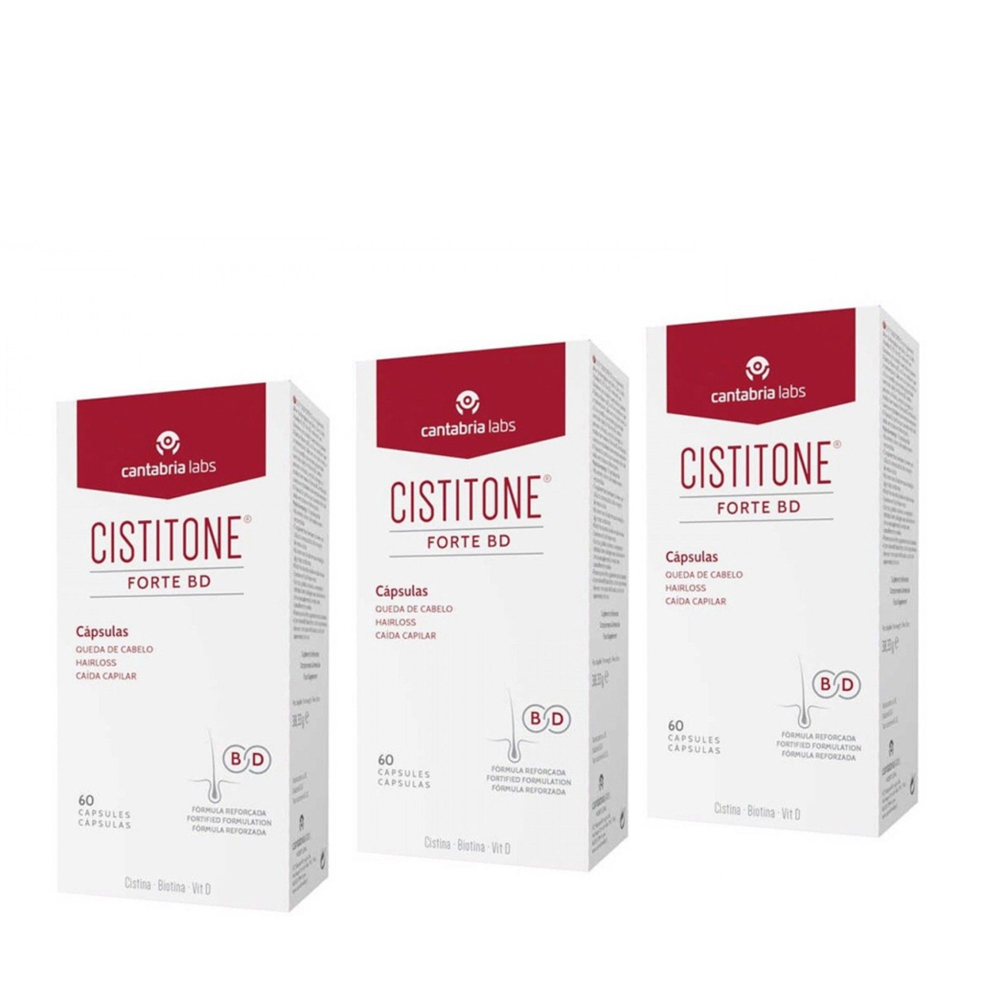 Cistitone Forte BD Cápsulas Pack 2=3