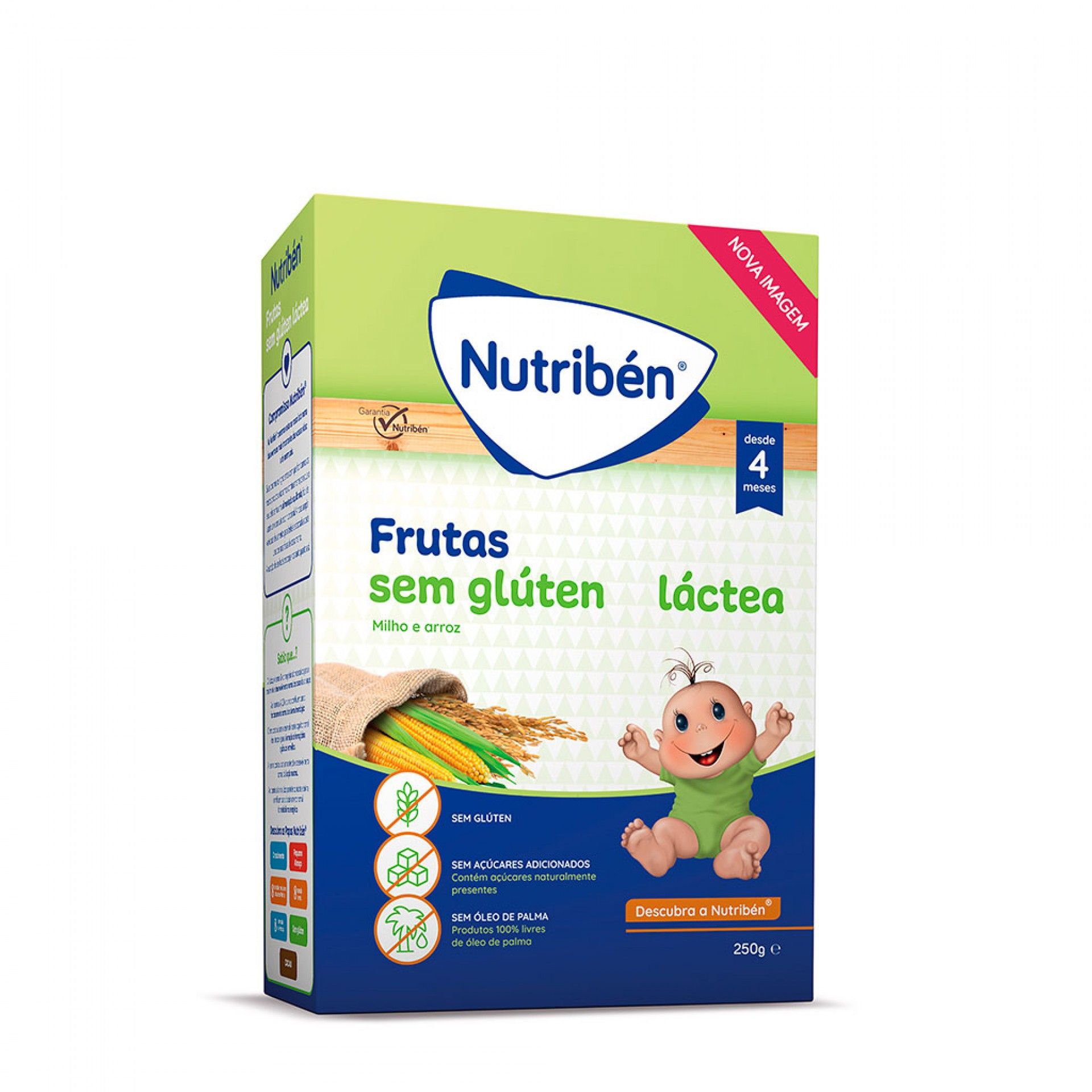 Nutribén Farinha Frutas Sem Glúten Láctea