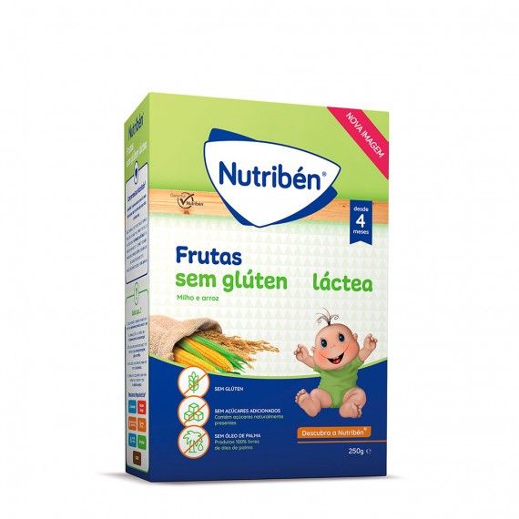 Nutribn Farinha Frutas Sem Glten Lctea