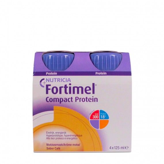 Fortimel Compact Protein Caf Pack 4