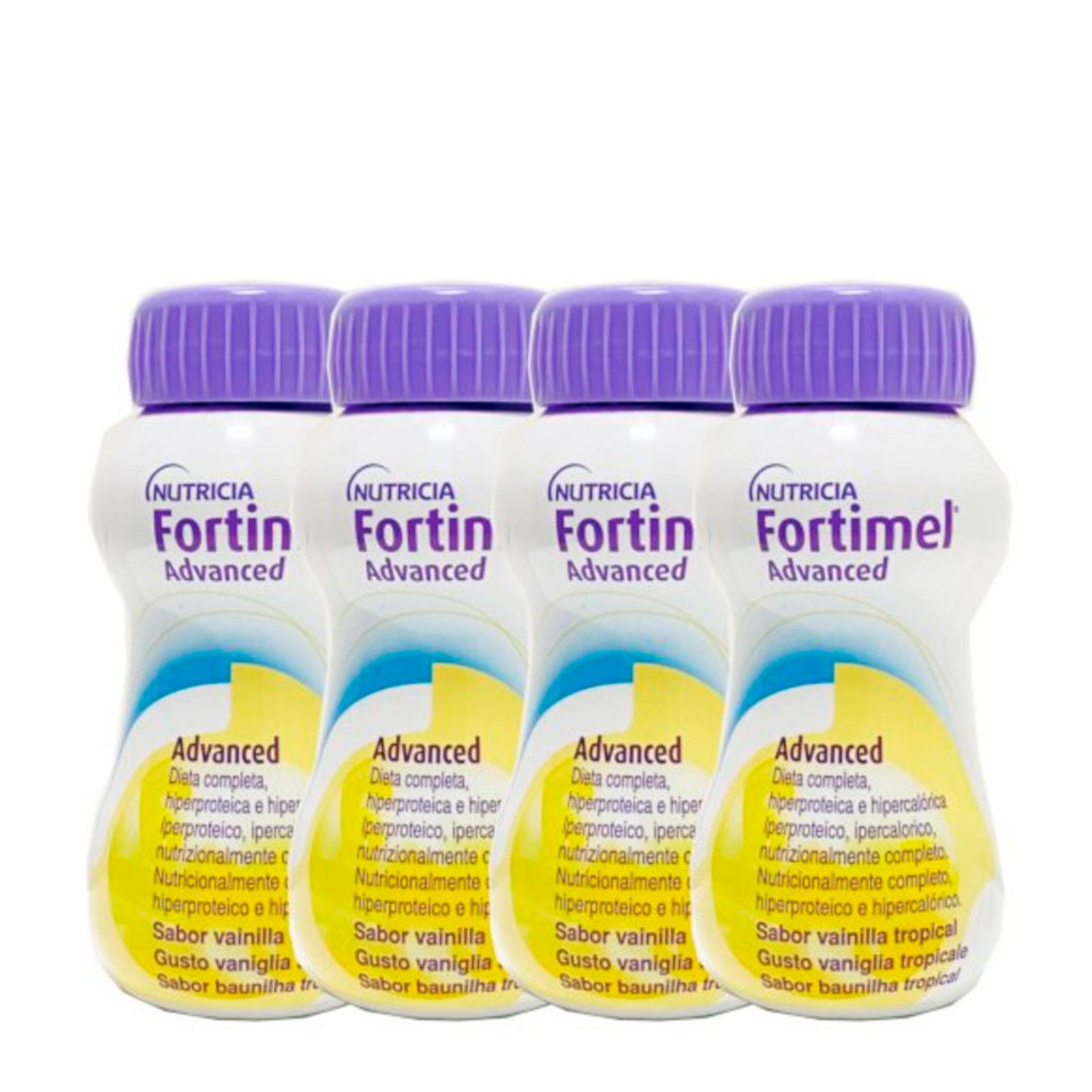 Fortimel Advanced Baunilha Tropical Pack 4
