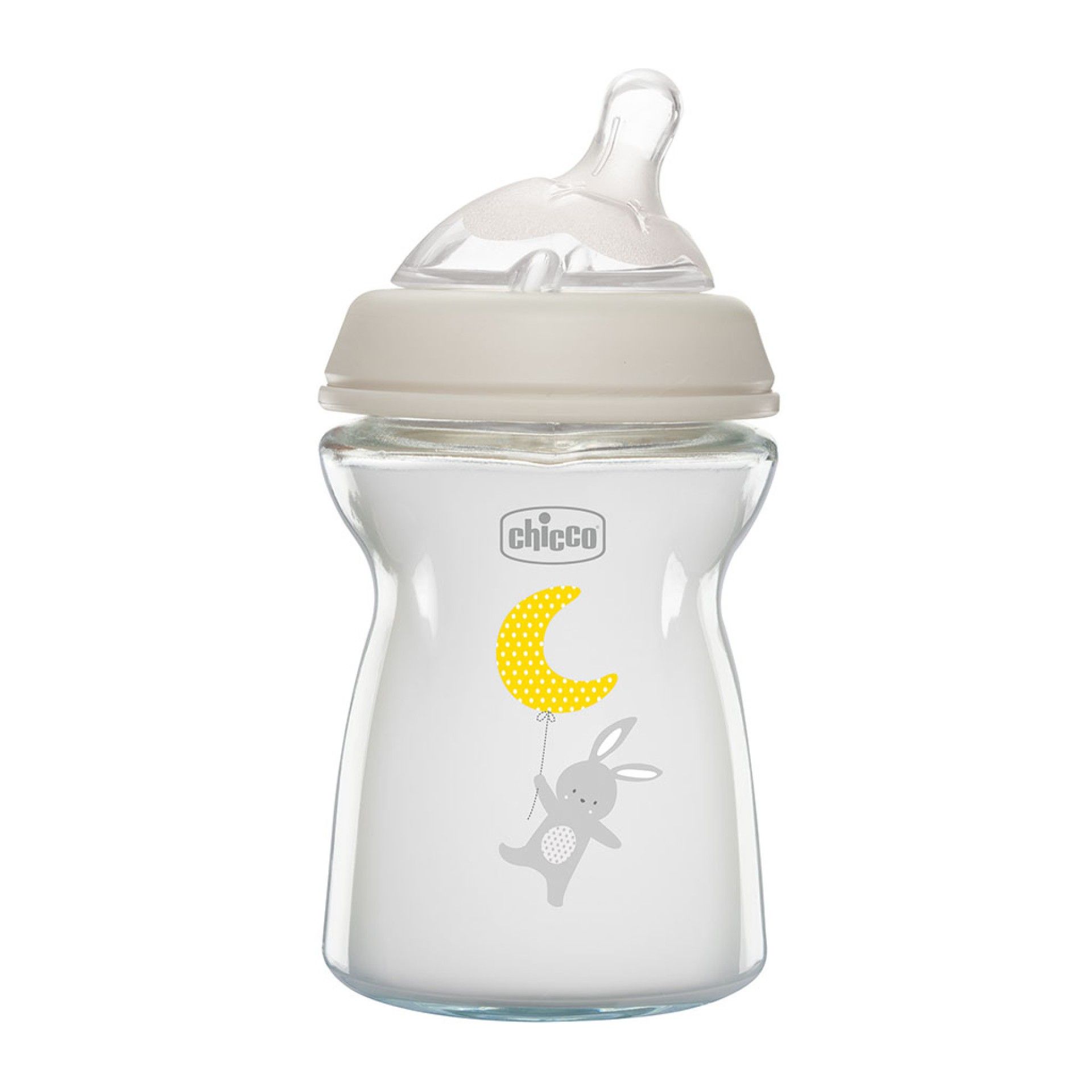 Chicco Biberão Natural Feeling Vidro 250 ml 0m+