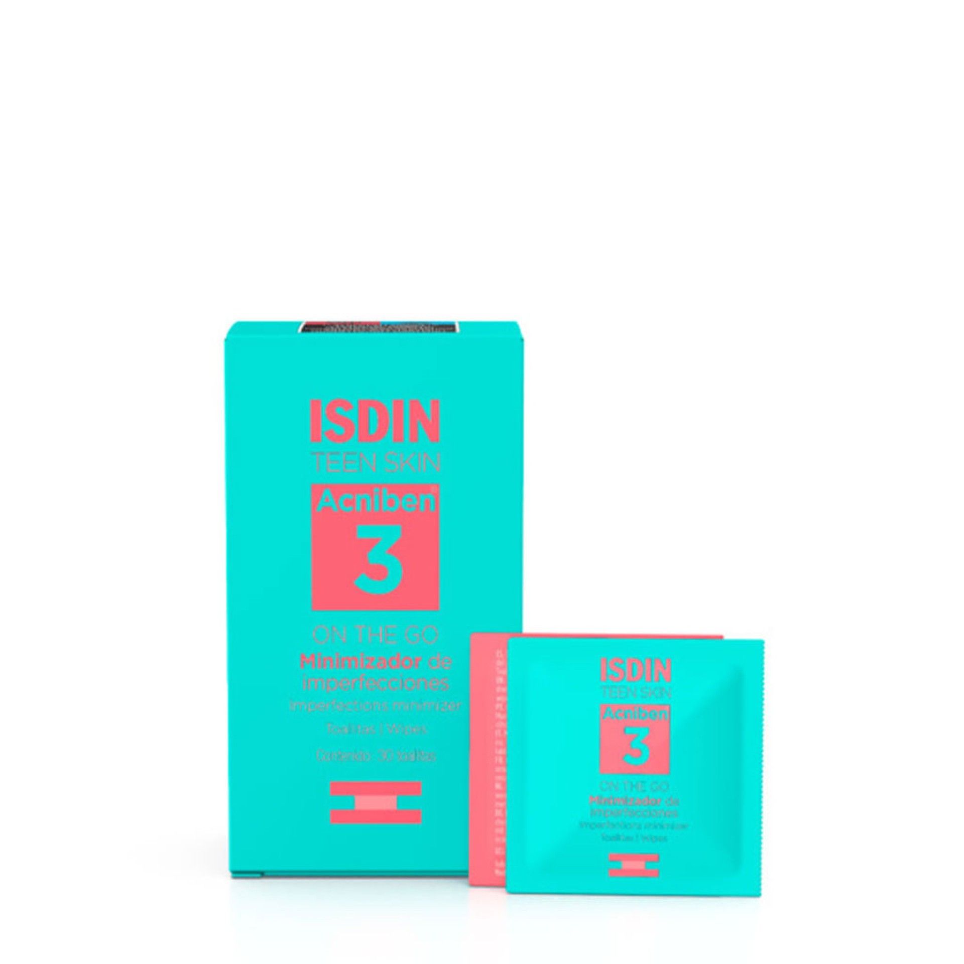 Isdin Teen Skin Acniben Toalhitas de Higiene