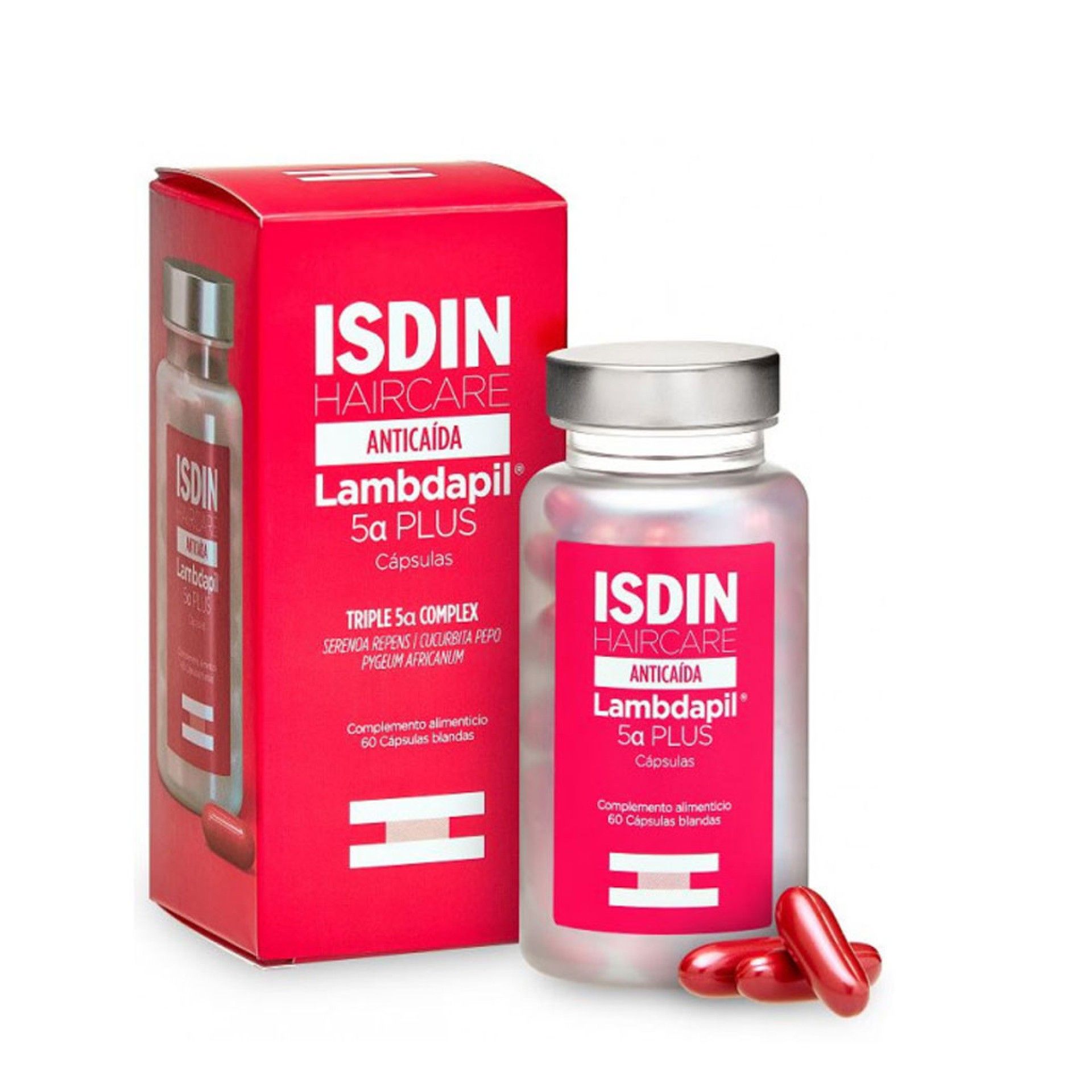 Isdin Lambdapil 5 Alfa Plus 60 Cápsulas