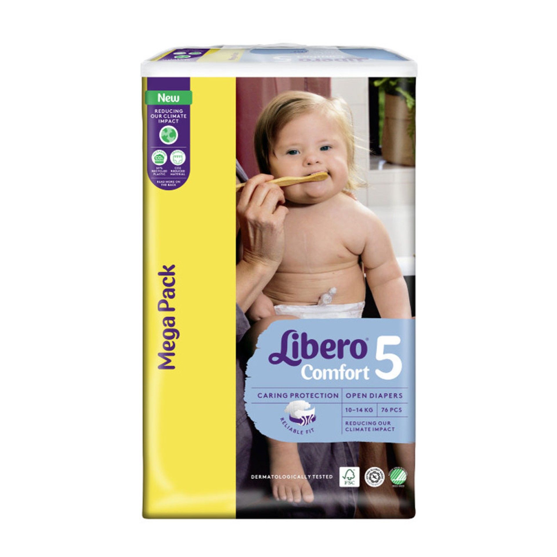 Libero Comfort Fraldas Tamanho 5 Mega Pack 76 un
