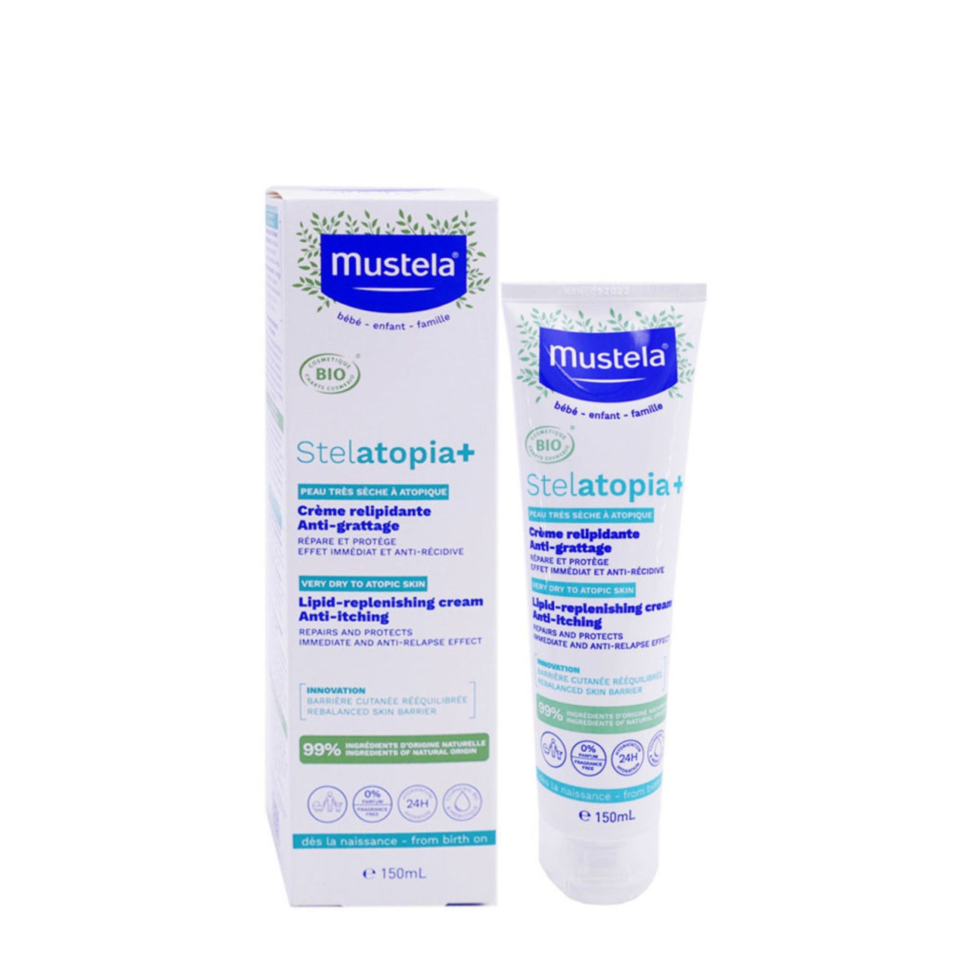Mustela Bebé Stelatopia+ Creme Relipidante