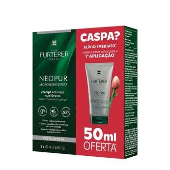 René Furterer Neopur Duo Champô Anticaspa Equilibrante Caspa Oleosa DUO