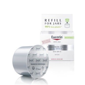 Eucerin Hyaluron-Filler 3x Effect Recarga Creme Pele Seca