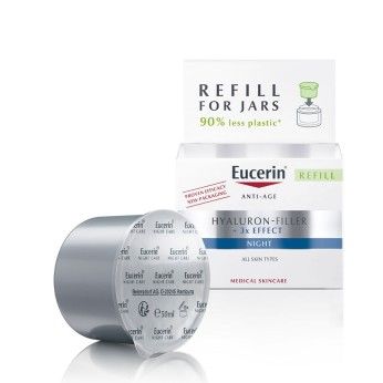 Eucerin Hyaluron-Filler 3x Effect Recarga Creme de Noite