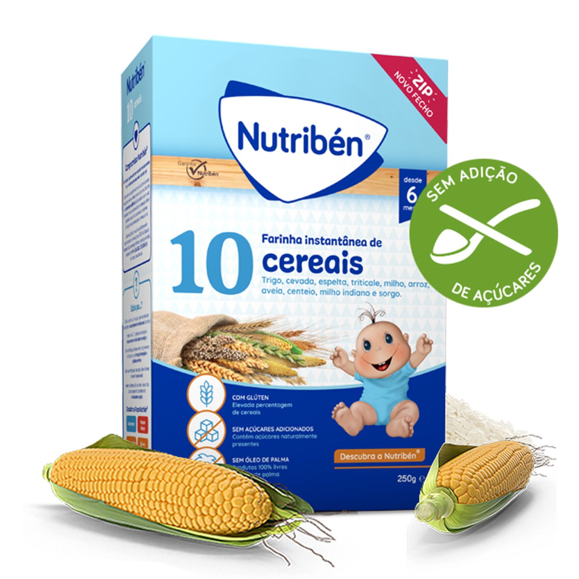 Nutribén Farinha 10 Cereais