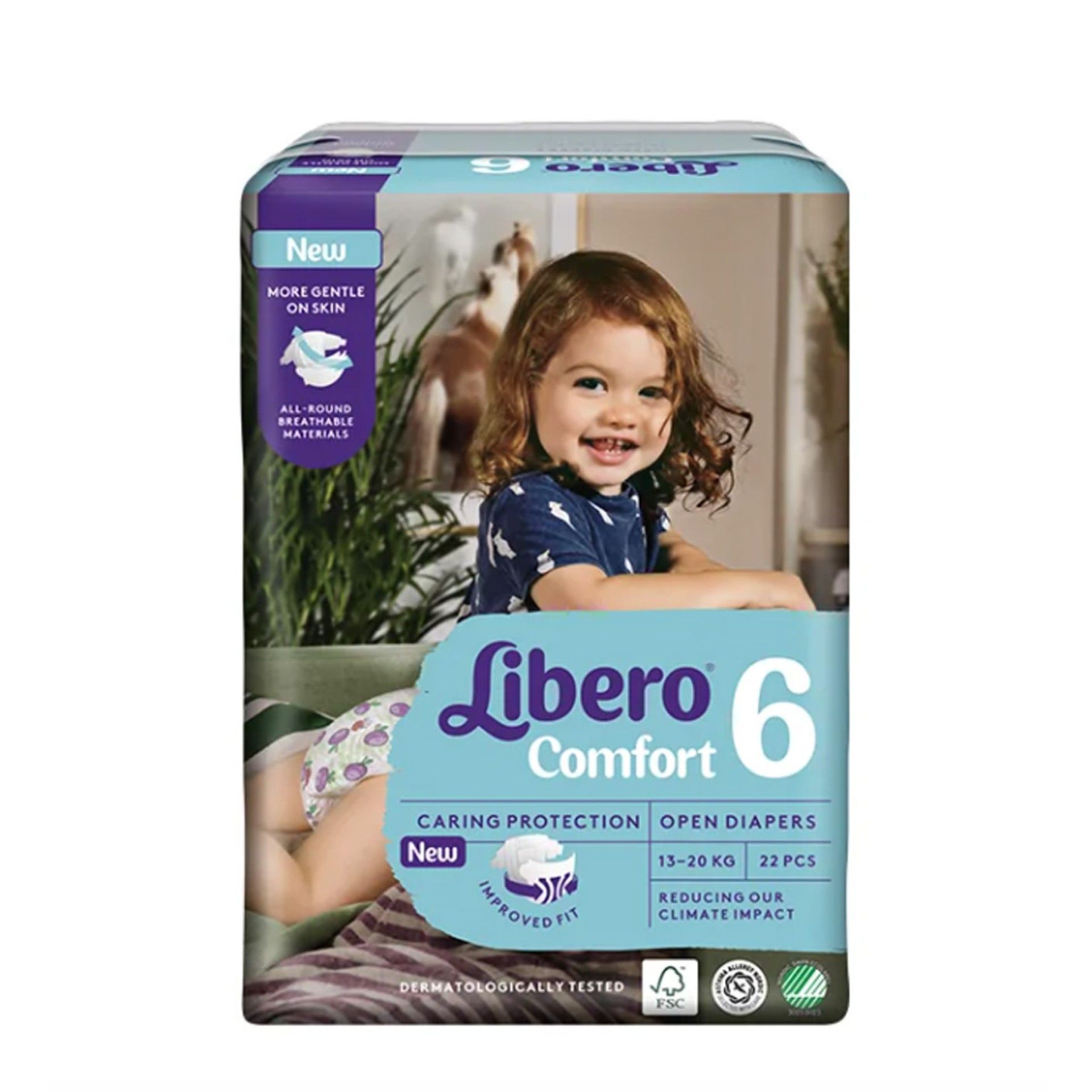 Libero Comfort Fraldas Tamanho 6 22 un