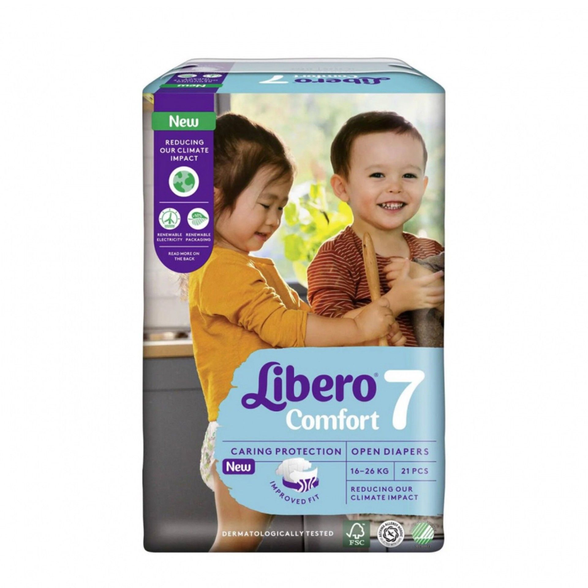 Libero Comfort Fraldas Tamanho 7 21 un