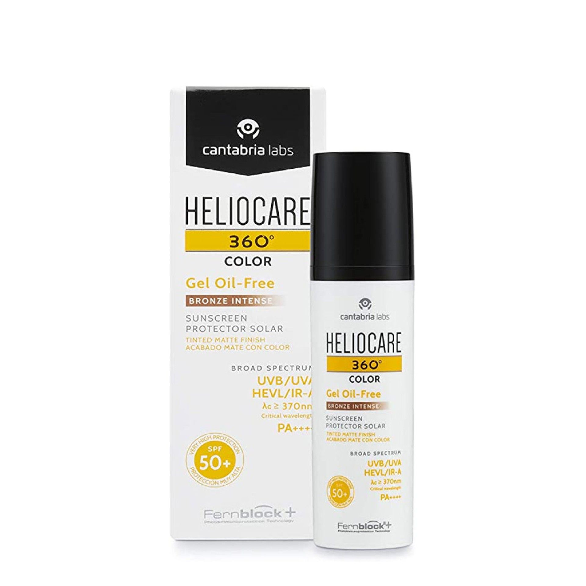 Heliocare 360º Color Gel Oil Free Bronze Intense SPF50+ 50 ml