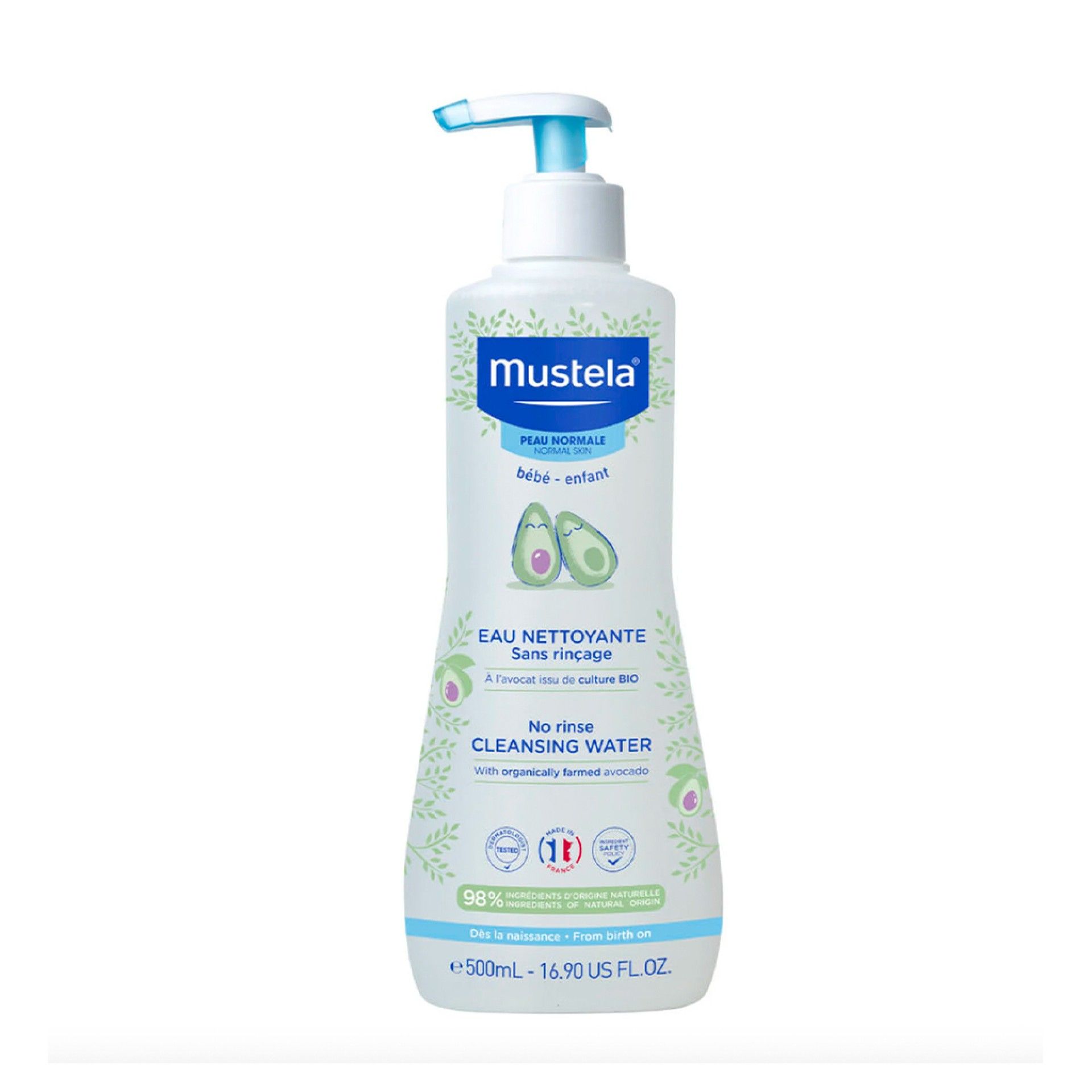 Mustela Bebé Água de Limpeza