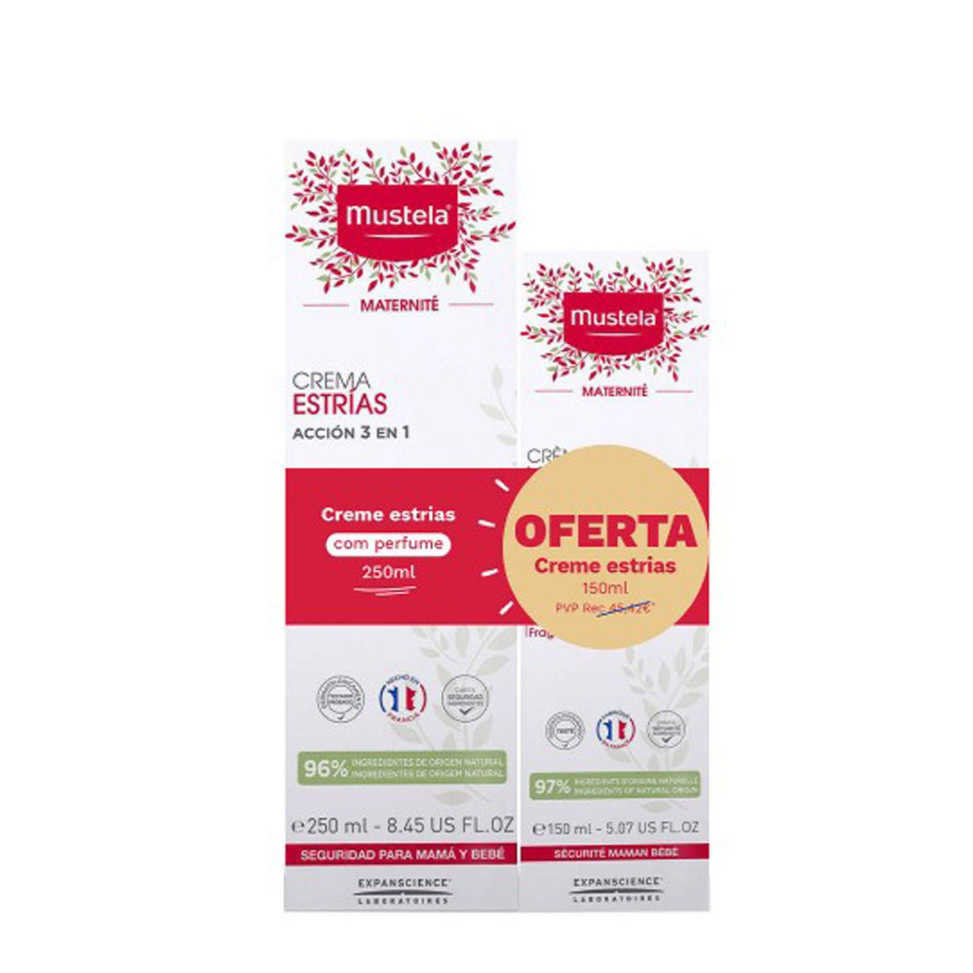 Mustela Maternidade Creme Prevenção Estrias OFERTA 150 ml
