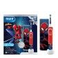 Oral-B Kids Escova Eléctrica Spiderman +3A Oferta Estojo Viagem Oral-B Kids Escova Eléctrica Spiderman +3A Oferta Estojo Viagem