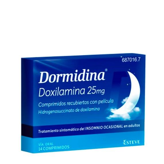 Dormidina 25 mg Comprimidos