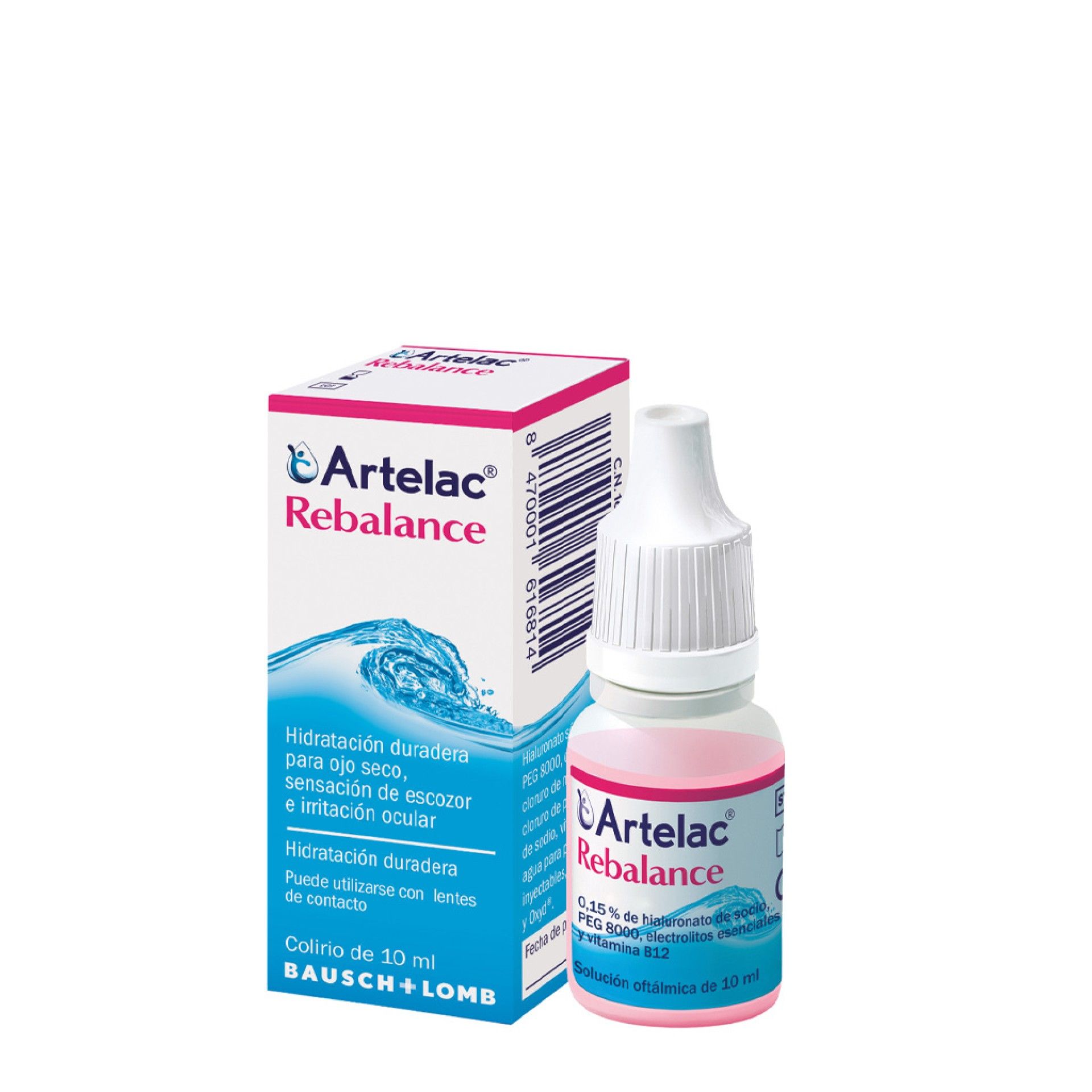 Artelac Rebalance Colírio Lentes Contacto