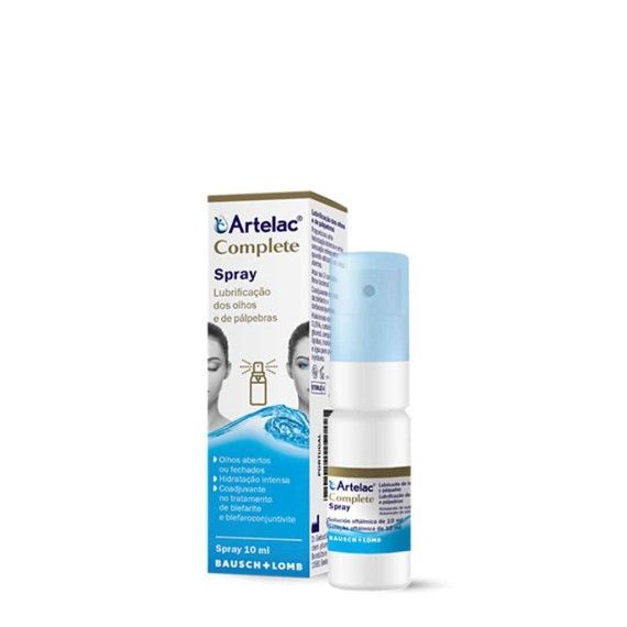 Artelac Complete Spray Lubrificação Olhos e Pálpebras