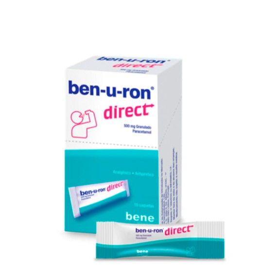 ben-u-ron direct 500 mg granulado 10 saquetas