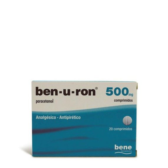 ben-u-ron 500 mg 20 comprimidos