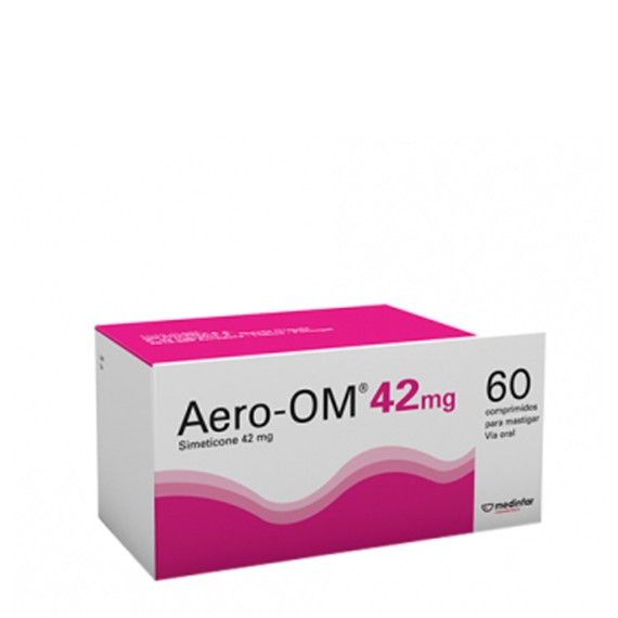 Aero-Om 42 mg comprimidos mastigáveis