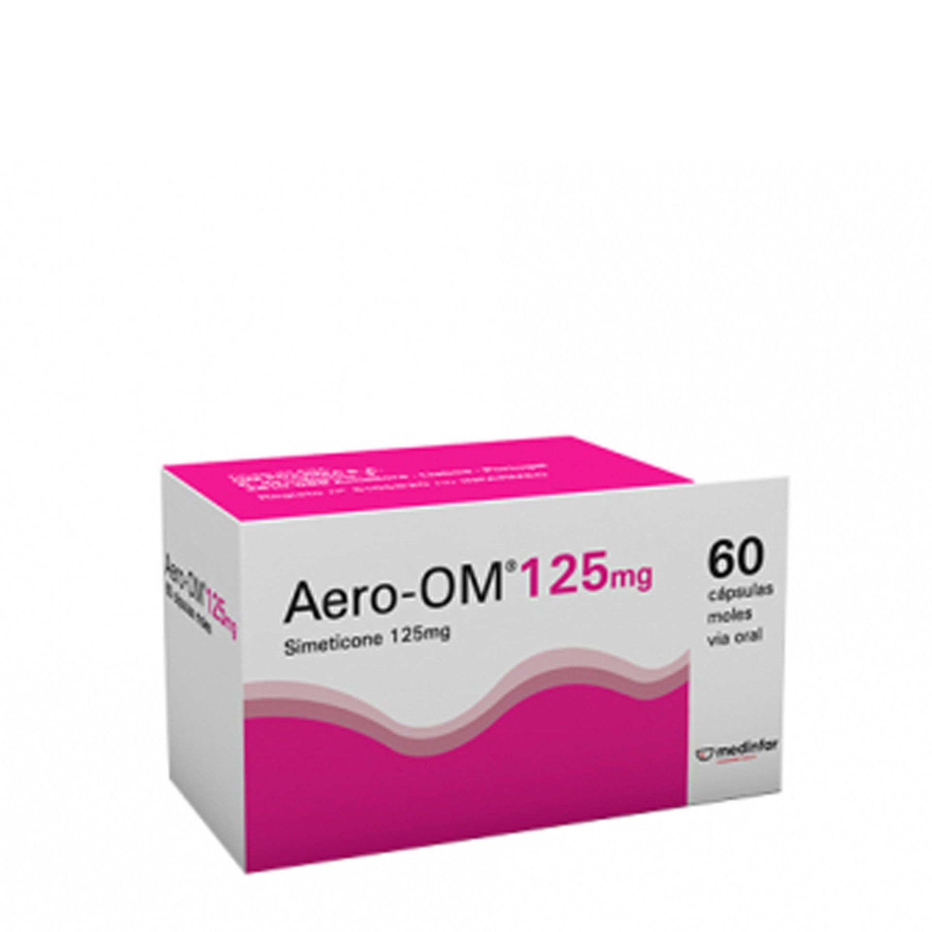Aero-Om 125 mg cápsulas moles