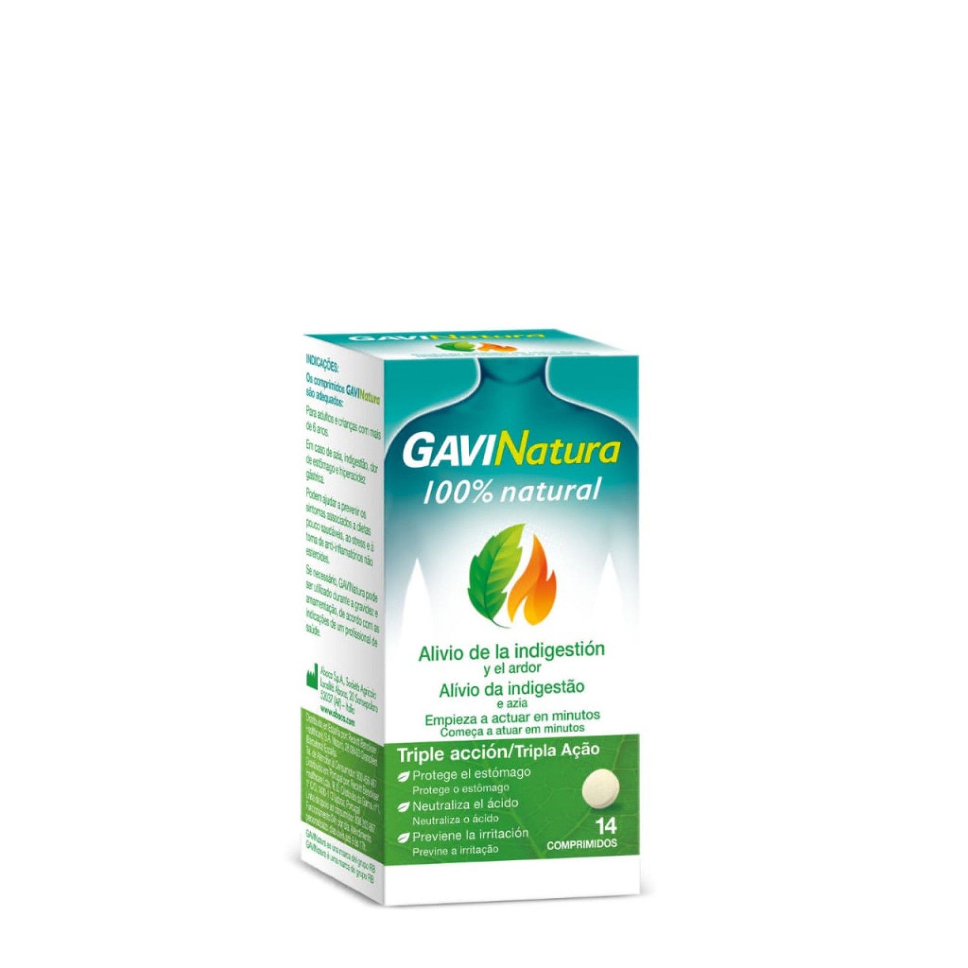 Gavinatura comprimidos