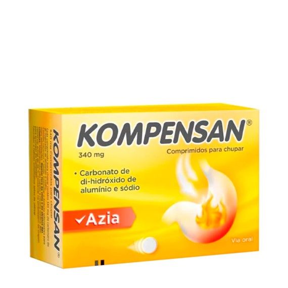 Kompensan 340 mg comprimidos