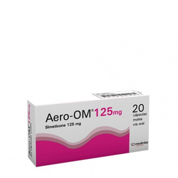 Aero-Om 125 mg cápsulas moles
