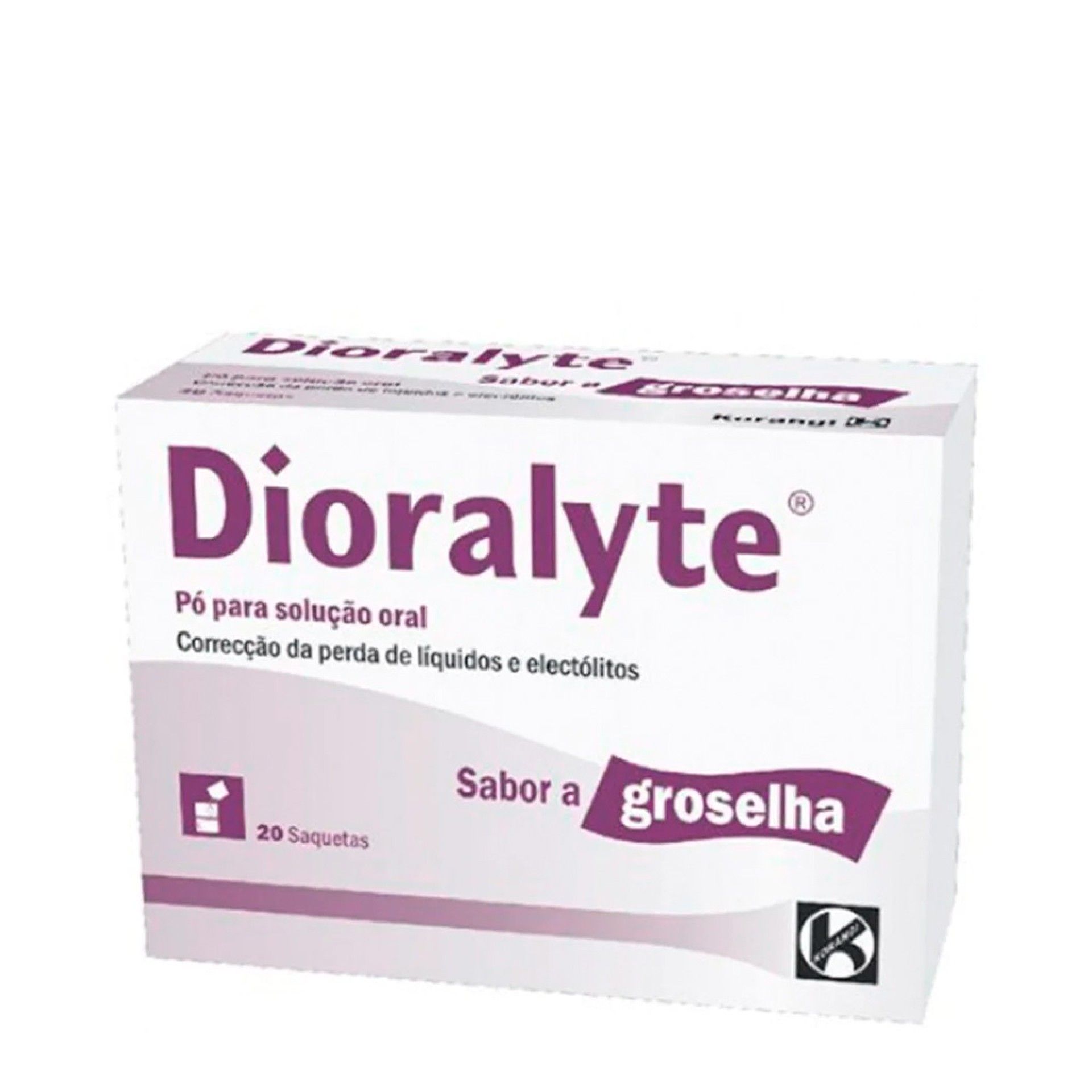 Dioralyte Groselha 20 saquetas