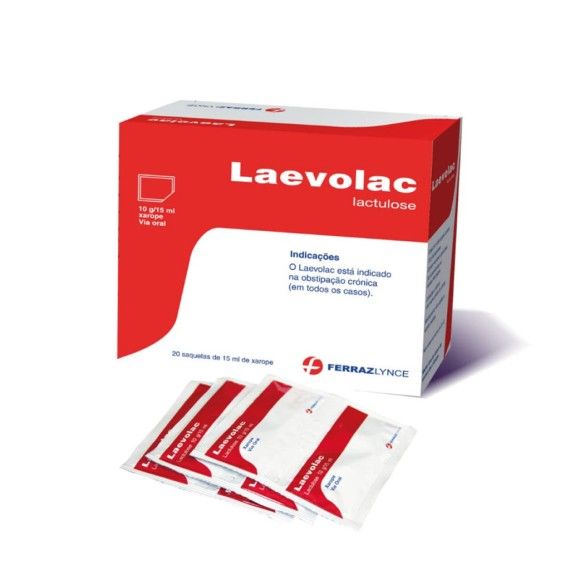 Laevolac 10mg/15ml Xarope 20 saquetas