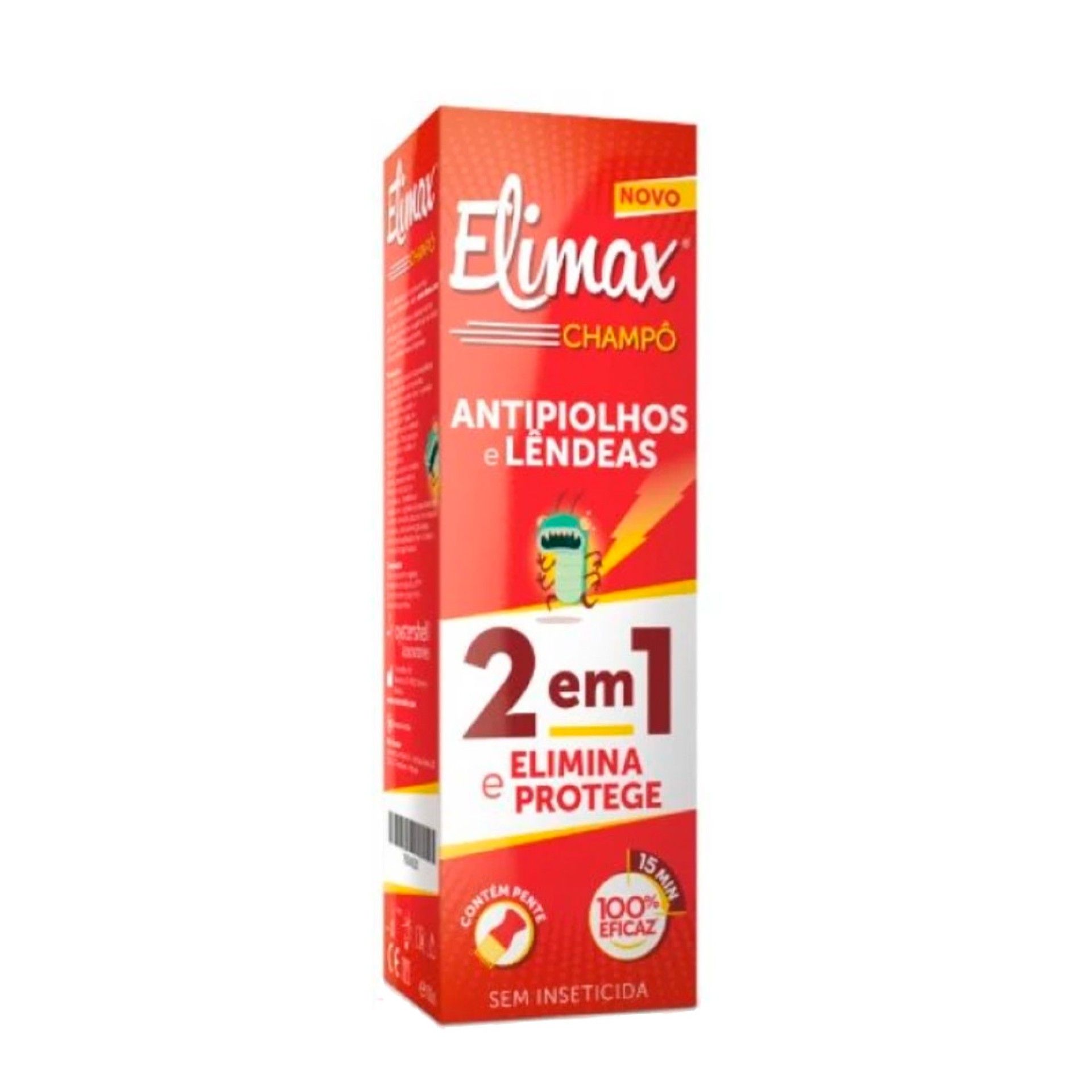 Elimax Champô Anti-Piolhos e Lêndeas