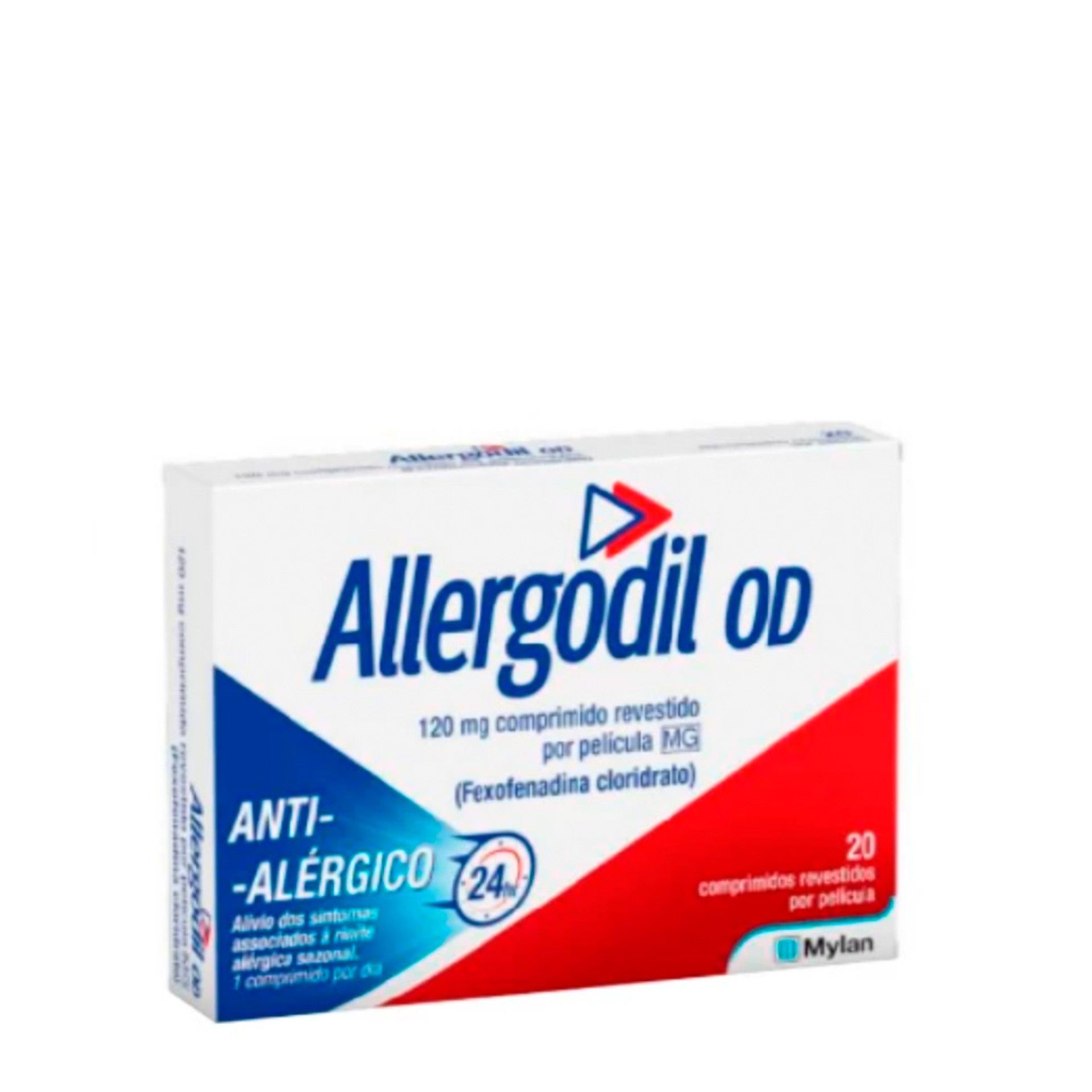 Allergodil OD 120mg 20 comprimidos