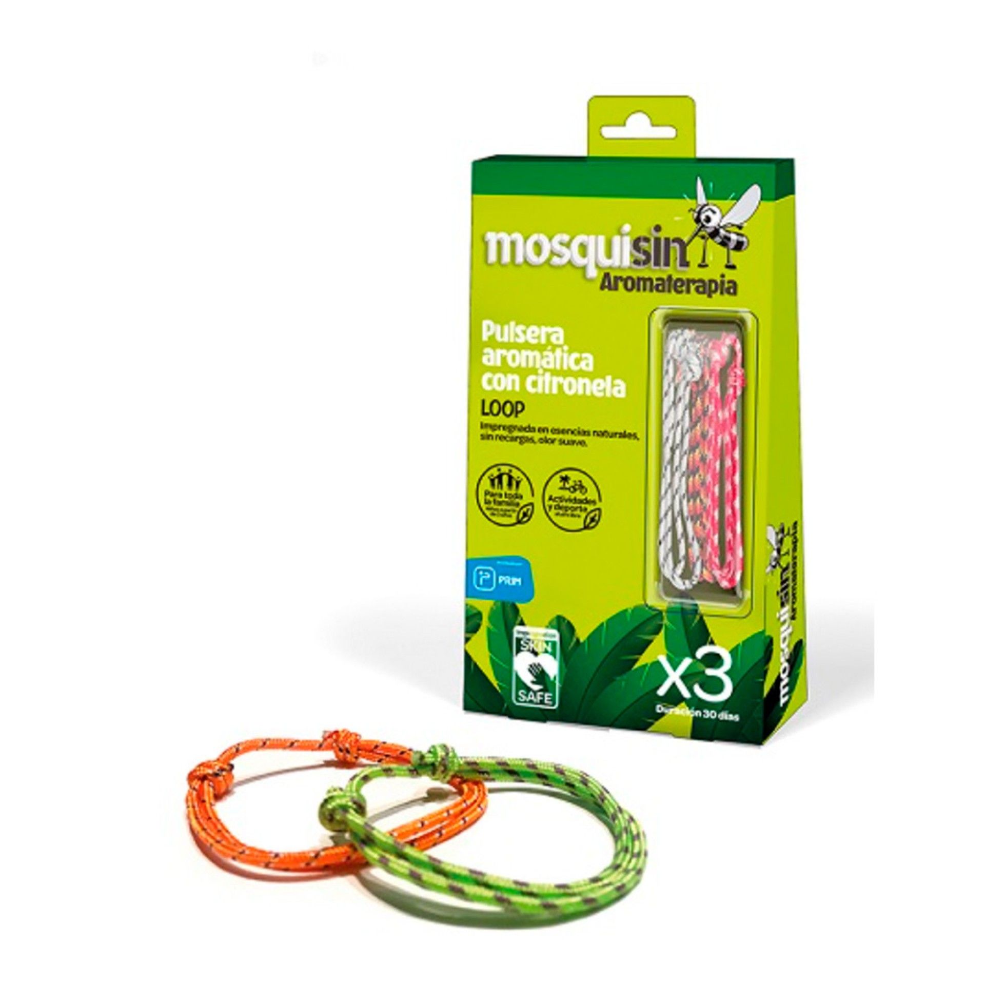 Mosquisin Pulseiras Loop 3 unidades