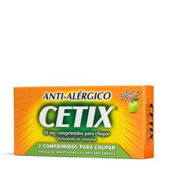Cetix 10mg comprimidos para chupar