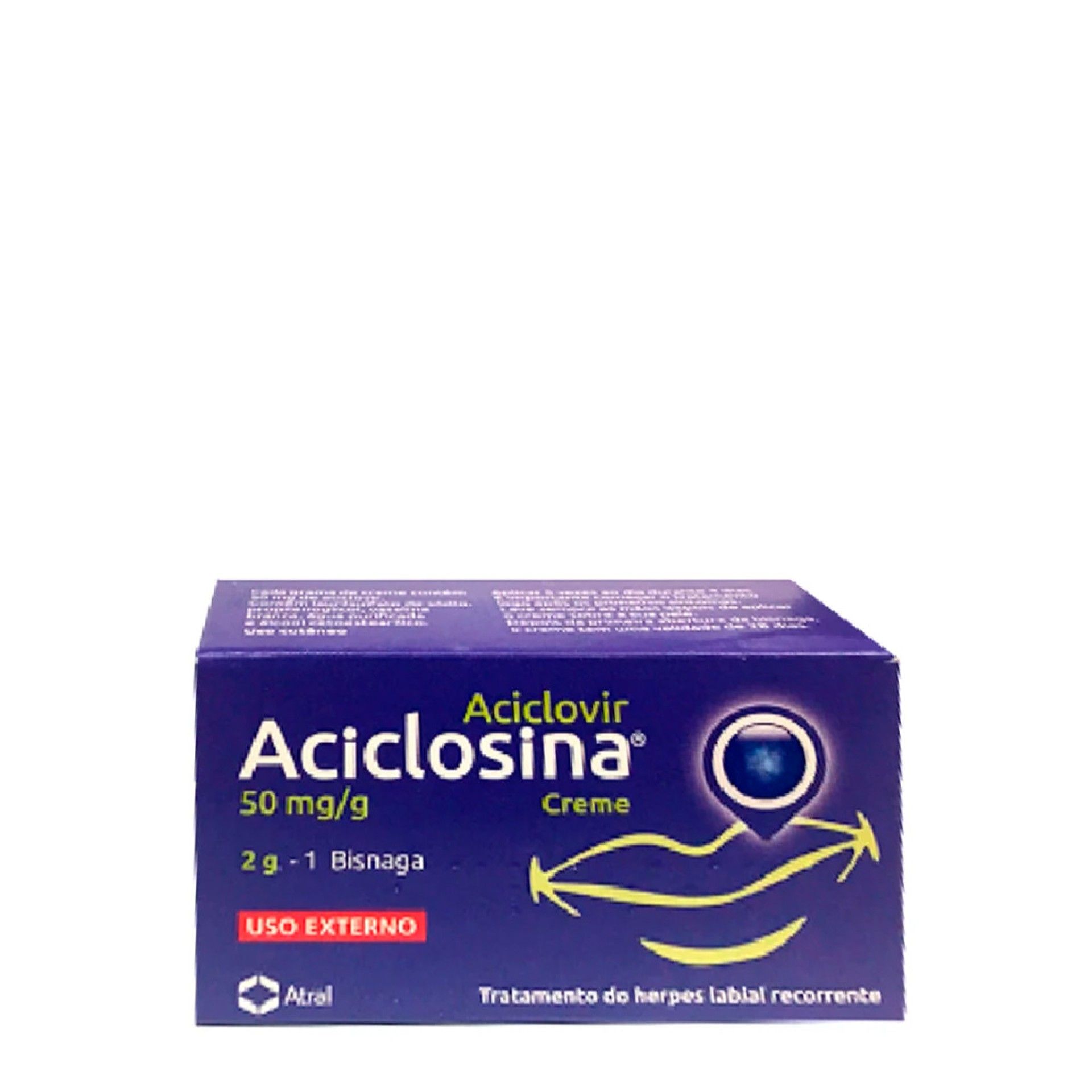 Aciclosina 50mg/g Creme