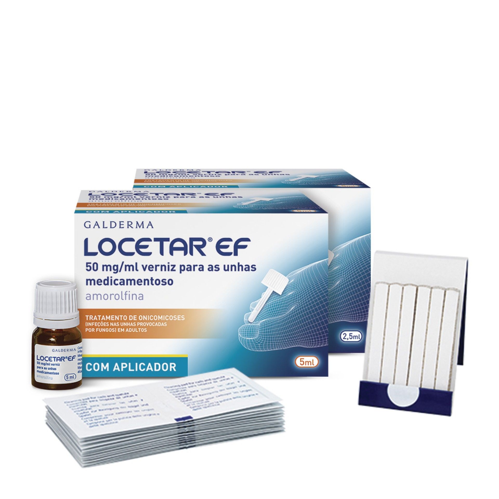 Locetar EF 50mg/ml Verniz 2,5 ml