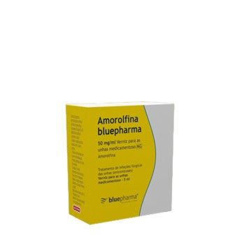 Amorolfina Bluepharma 50mg/ml Verniz para as Unhas Medicamentoso