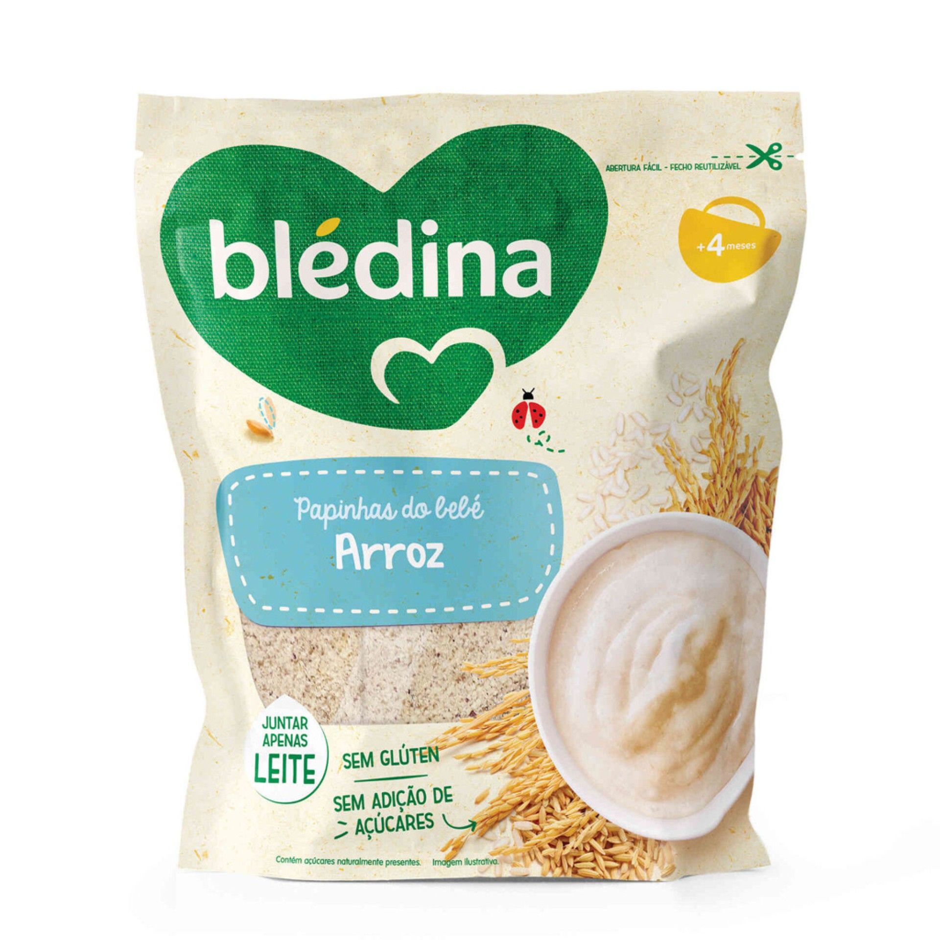 Blédina Papinhas do Bebé Arroz +4m