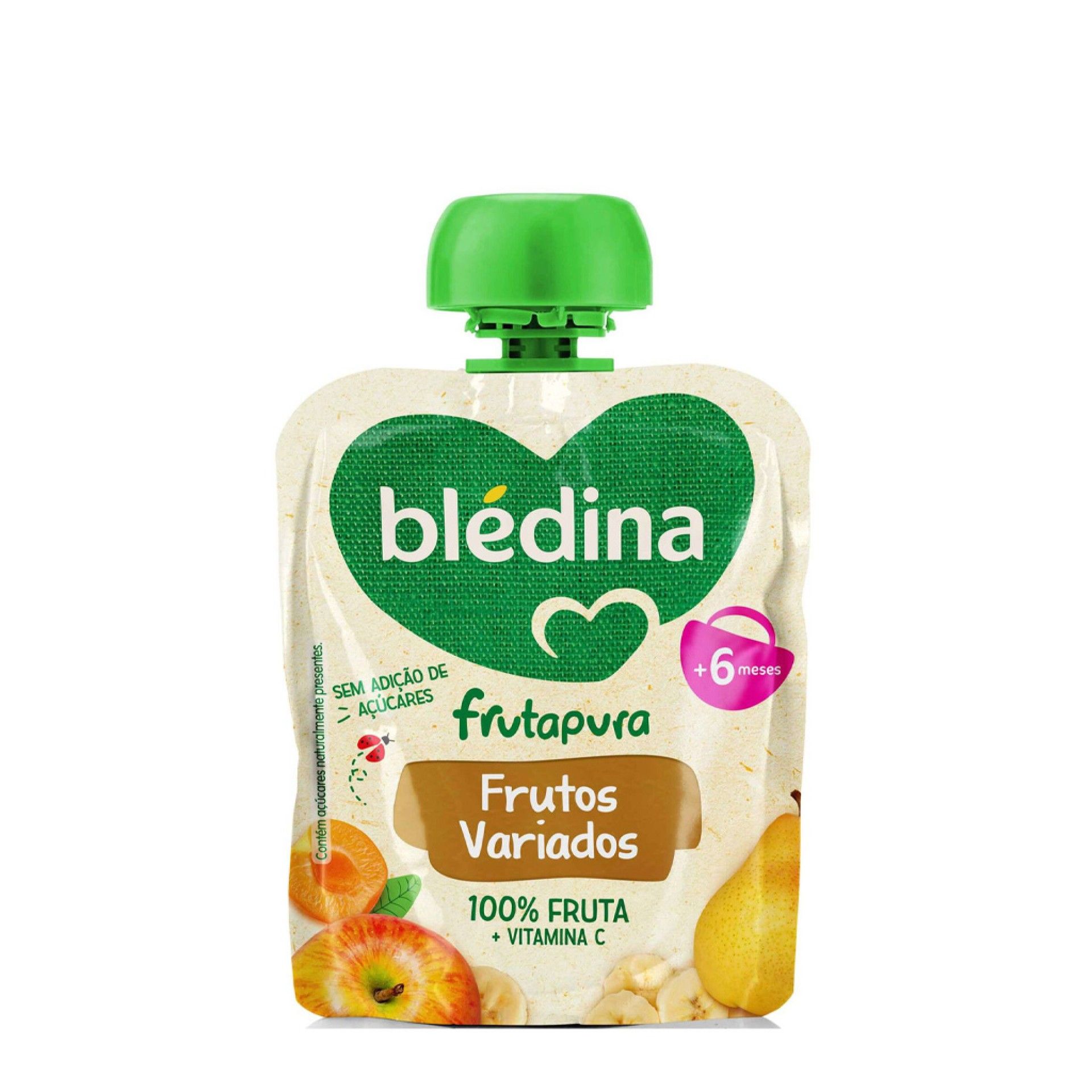 Blédina Frutapura Saqueta Frutas Variadas +6m