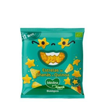 Blédina Junior Snack Biológico Estrelas de Anánas e Quinoa +12m