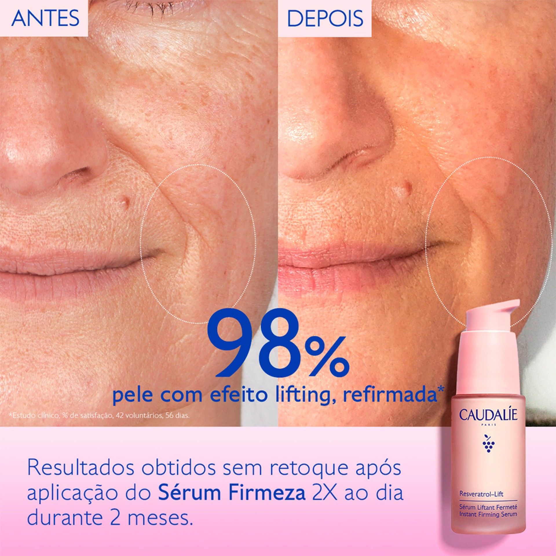 Caudalie Resveratrol-Lift Sérum Efeito Lifting Firmeza