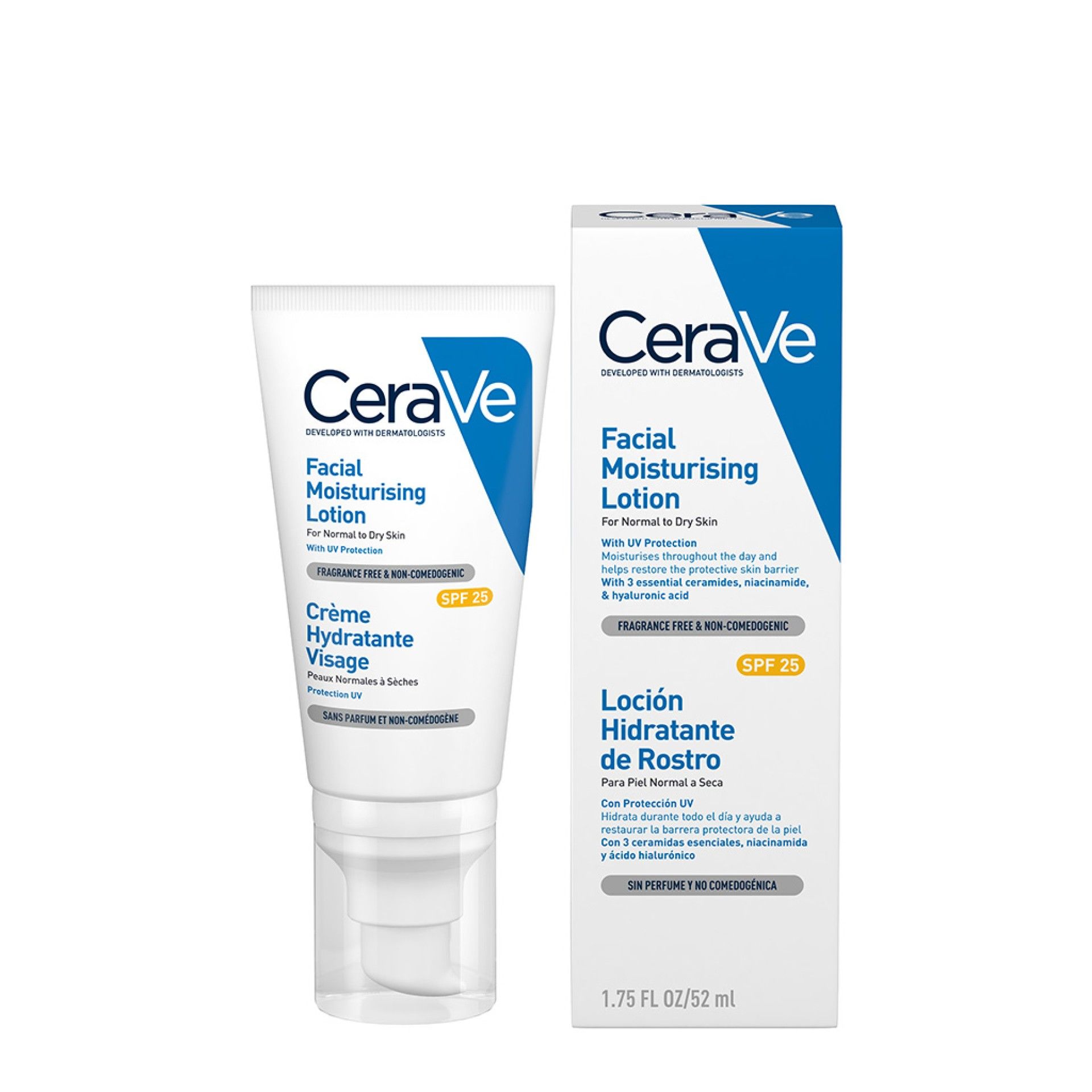 CeraVe Loção Facial Hidratante FPS 25