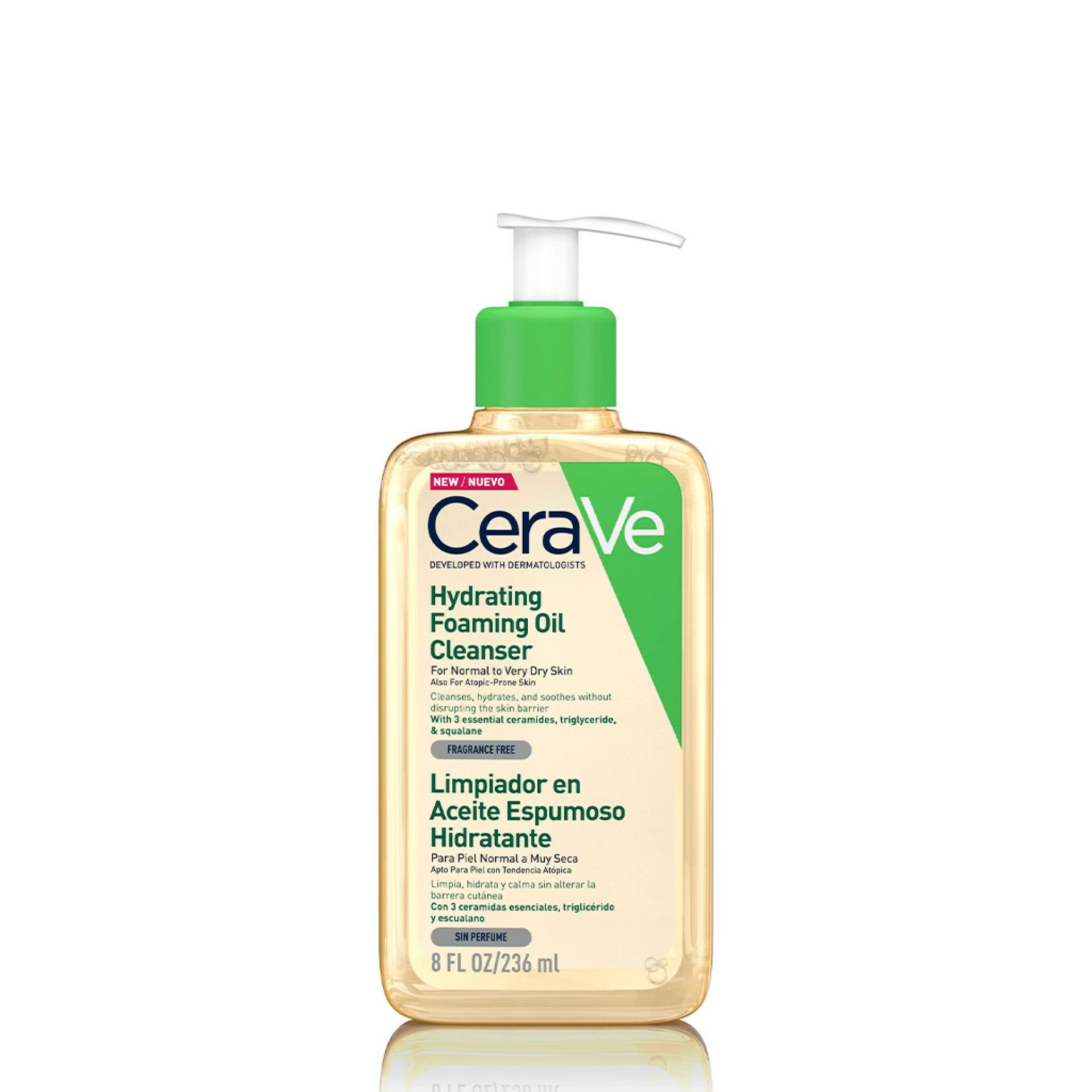 CeraVe Óleo-Espuma de Limpeza Hidratante