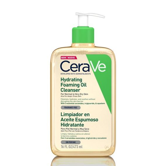 CeraVe leo-Espuma de Limpeza Hidratante